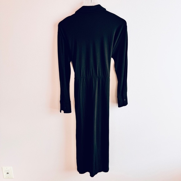 Jason Wu Dress size XXS Black Long Sleeve Button Up - Picture 4 of 5